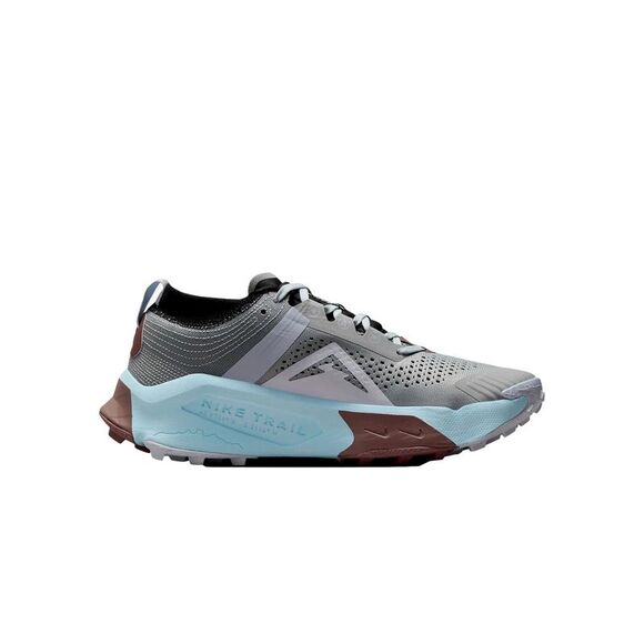 Nike ZoomX Zegama Trail Light Smoke Grey/White-Black DH0625-005 Women's - Picture 3 of 4